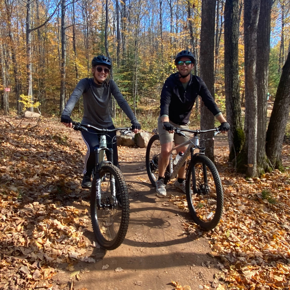 Mountain Biking at the Raven Trails in Minocqua