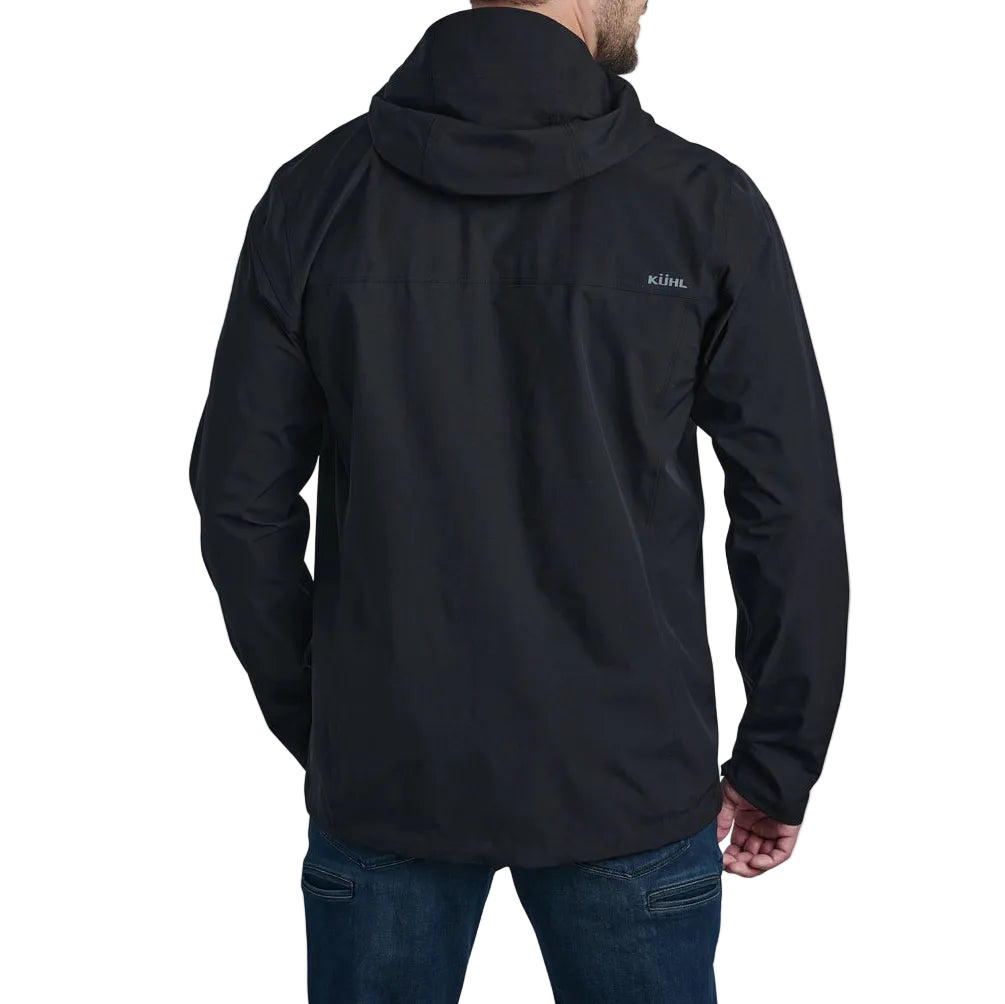 Mens waterproof jacket for hiking and travel