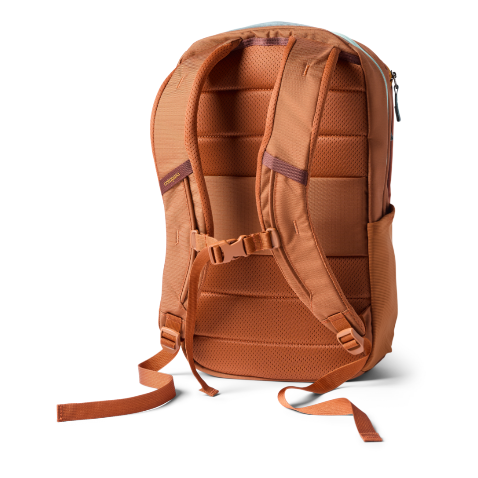 Cotopaxi Allpa 18L Daypack in Whiskey with Pass Through Luggage Strap