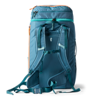Cotopaxi Allpa 50L Adventure Travel Pack with contoured back panel and padded tuckable hip straps