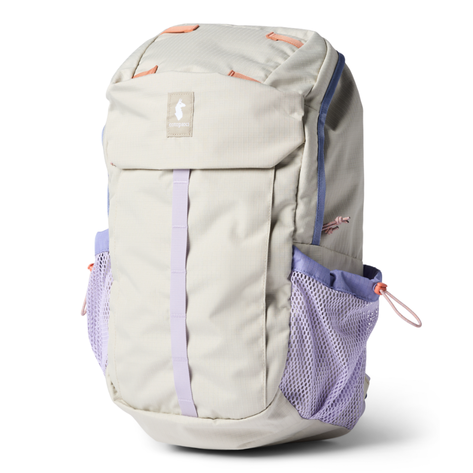 Clase 28L Daypack by Cotopaxi in Mineral with purple accents