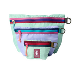 Lightweight travel organizer pouches with zipper closure