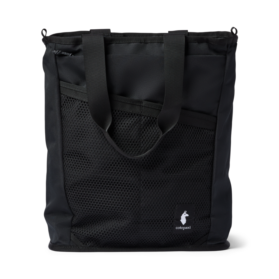 Todo 22L convertible tote in cotopaxi black