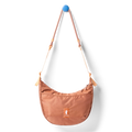 Cotopaxi compact shoulder bag with external accessory pocket