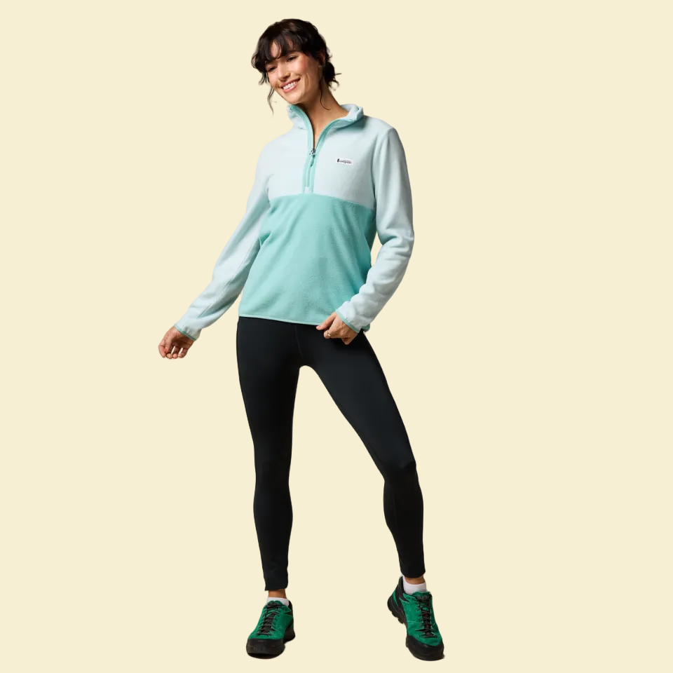 Cotopaxi Womens Amado Fleece Pullover lightweight half zip