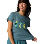 Cotopaxi Cuatro Bitmap t shirt womens graphic tee