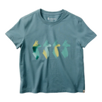 Womens short sleeve t shirt with relaxed fit
