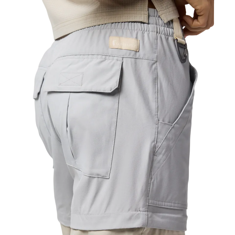 Cotopaxi hiking pants with cargo pockets for storage