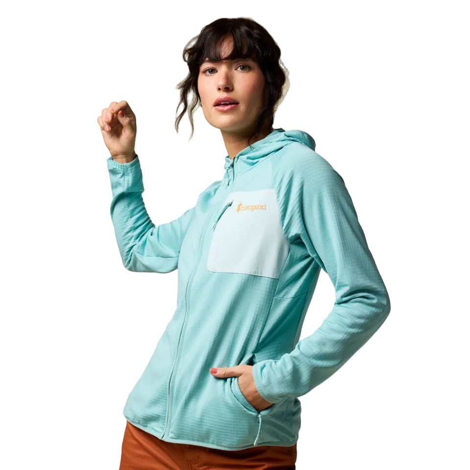 Cotopaxi Otero fleece full zip hooded jacket womens