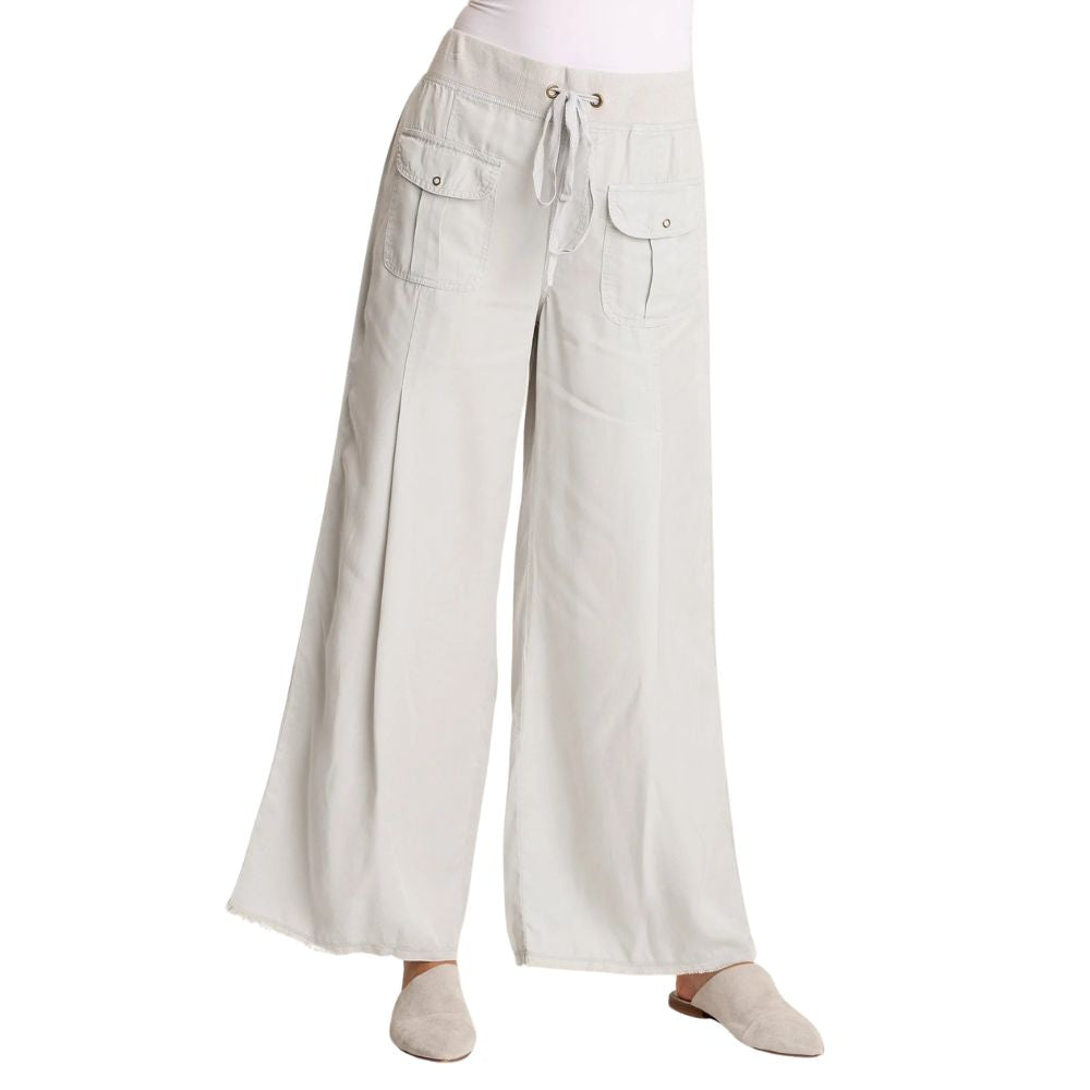 Loen Twill Wide Leg Pant