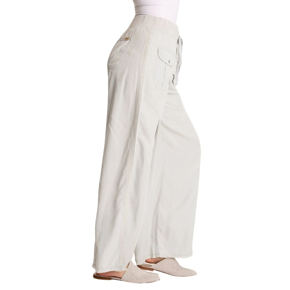 Loen Twill Wide Leg Pant