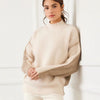 Karen Kane Women's Colorblock Mock Neck Sweater
