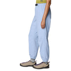 Quick drying jogger pants worn hiking in warm weather