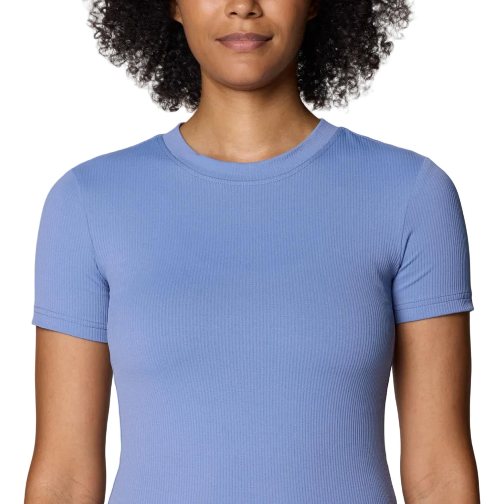Mountain Hardwear active shirt close up fabric detail