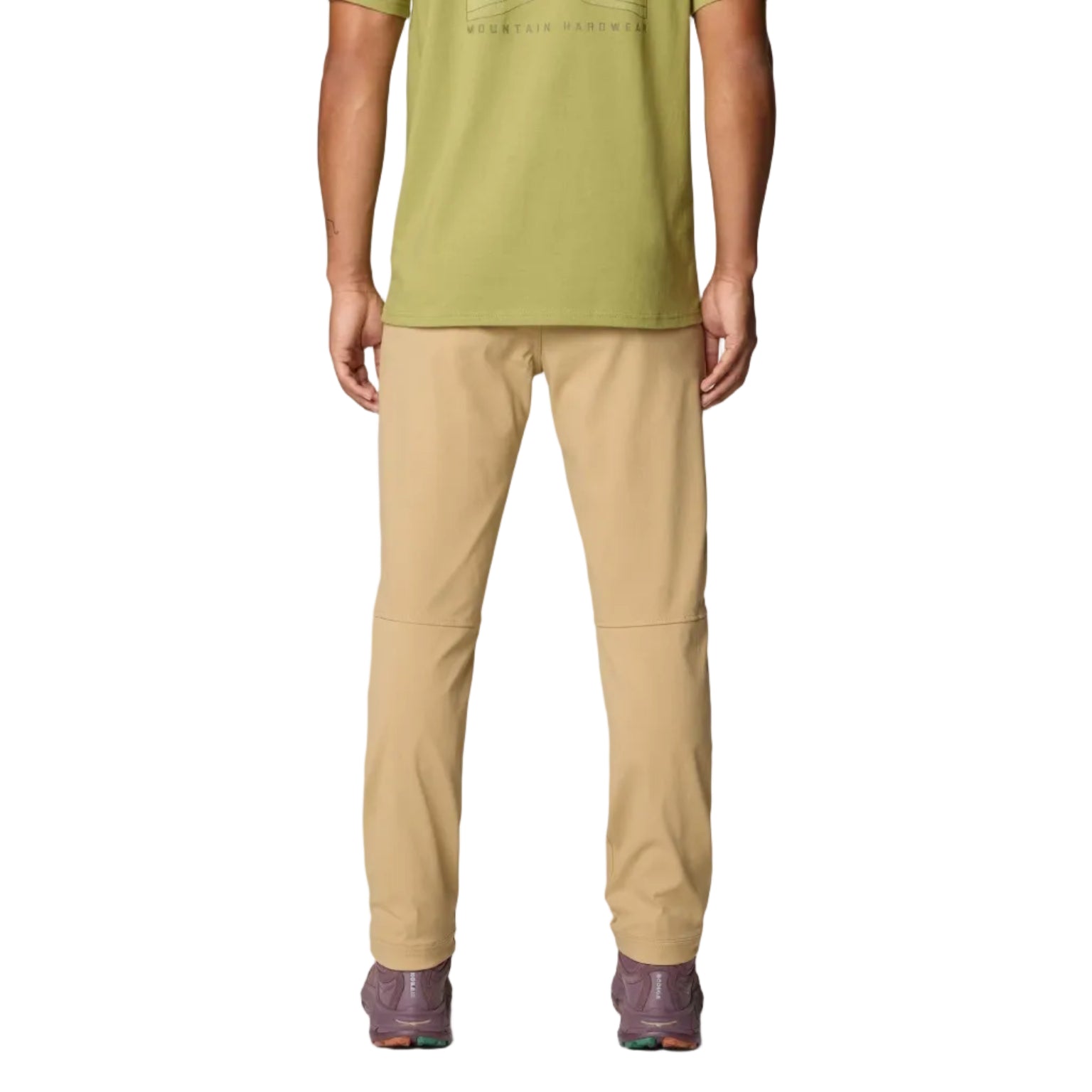 Durable outdoor pants with athletic fit design