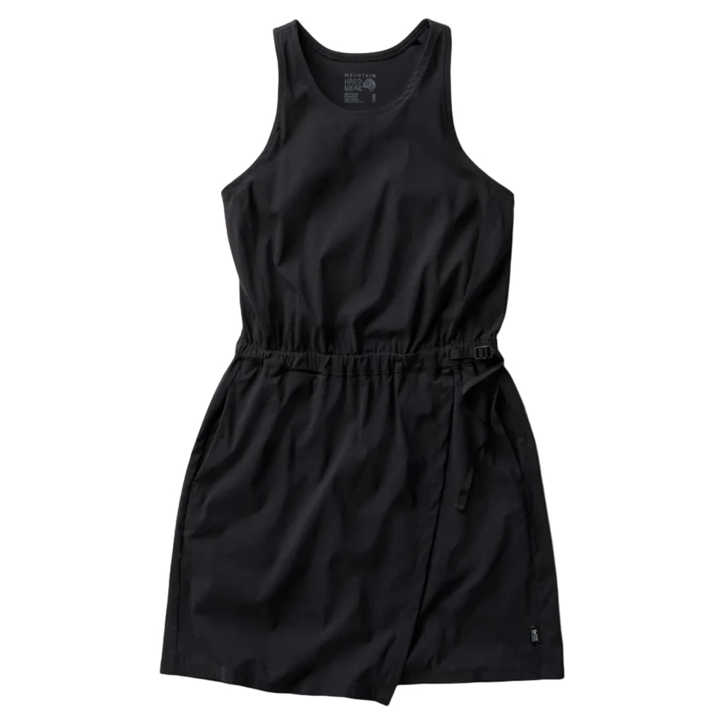Outdoor dress with DWR water resistant fabric