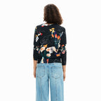 Collage Print Sweater