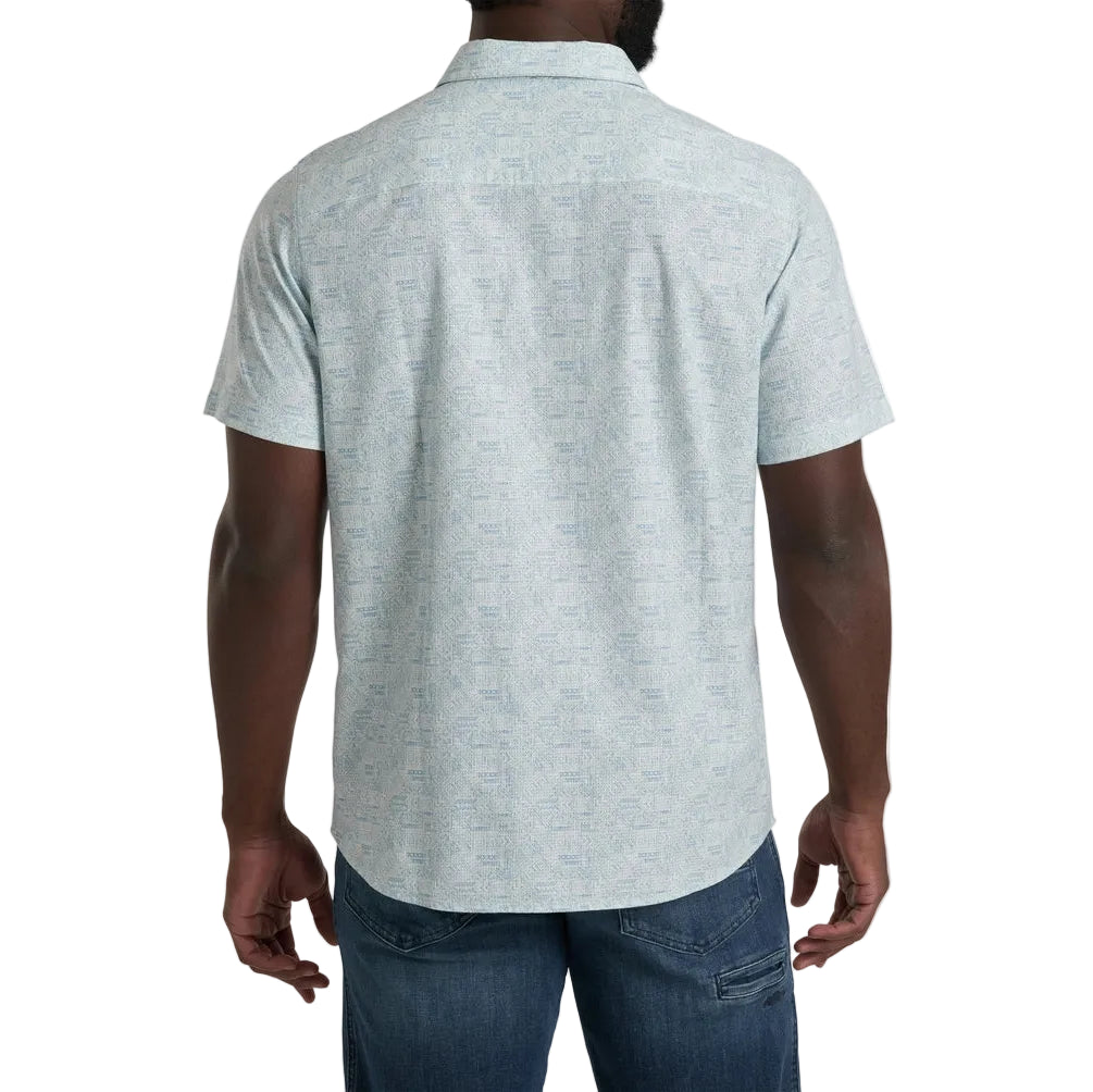 Perforated fabric shirt designed for hot weather