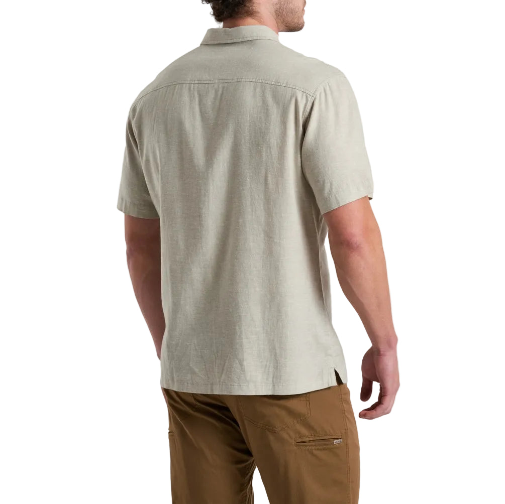 Lightweight breathable shirt for warm weather wear