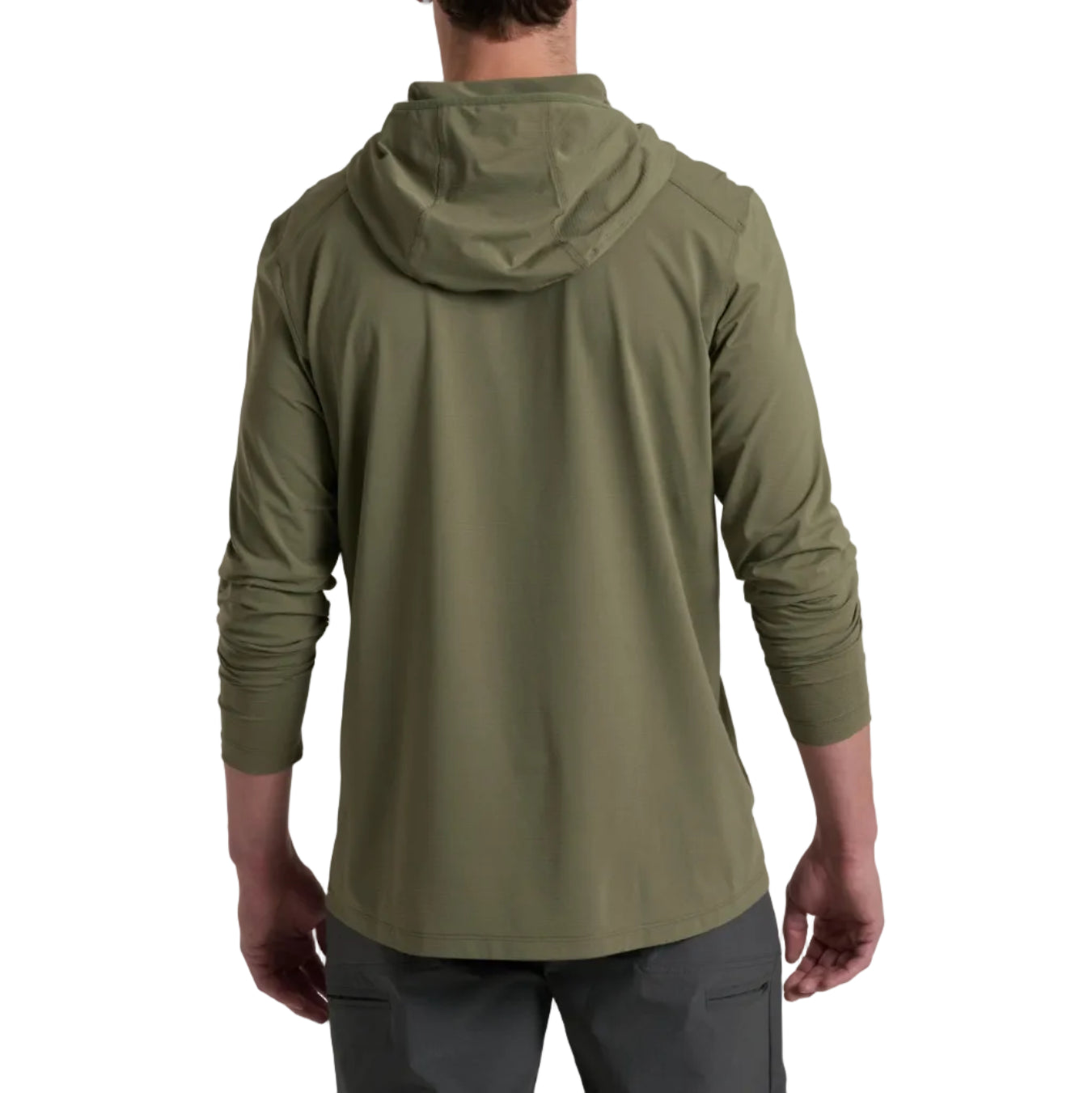 Outdoor hoodie used for fishing or hiking