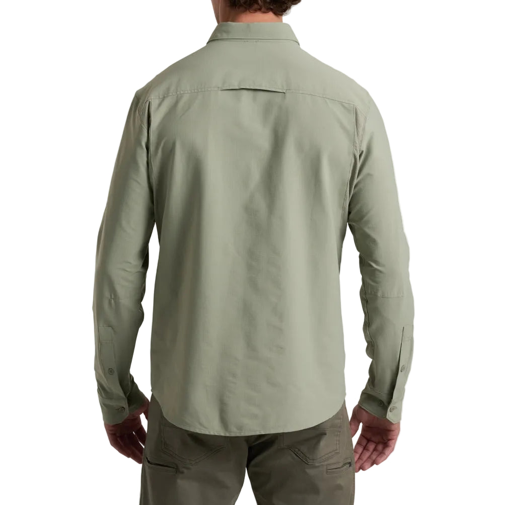 Breathable sun shirt with mesh ventilation panels