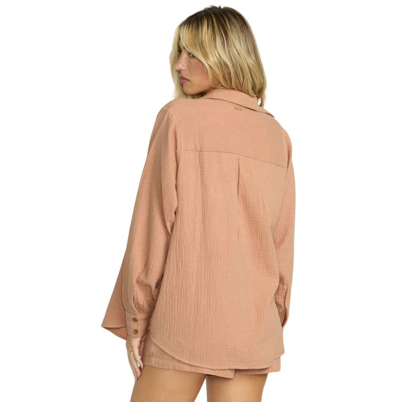 Billabong Women's Sweet Swell Long Sleeve Shirt