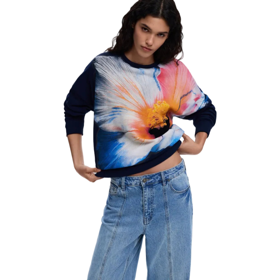 Big Flower Sweatshirt