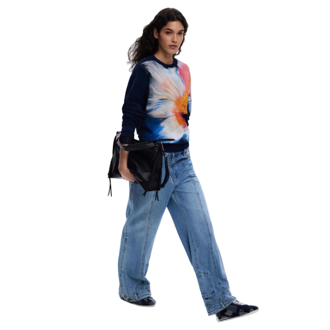Big Flower Sweatshirt