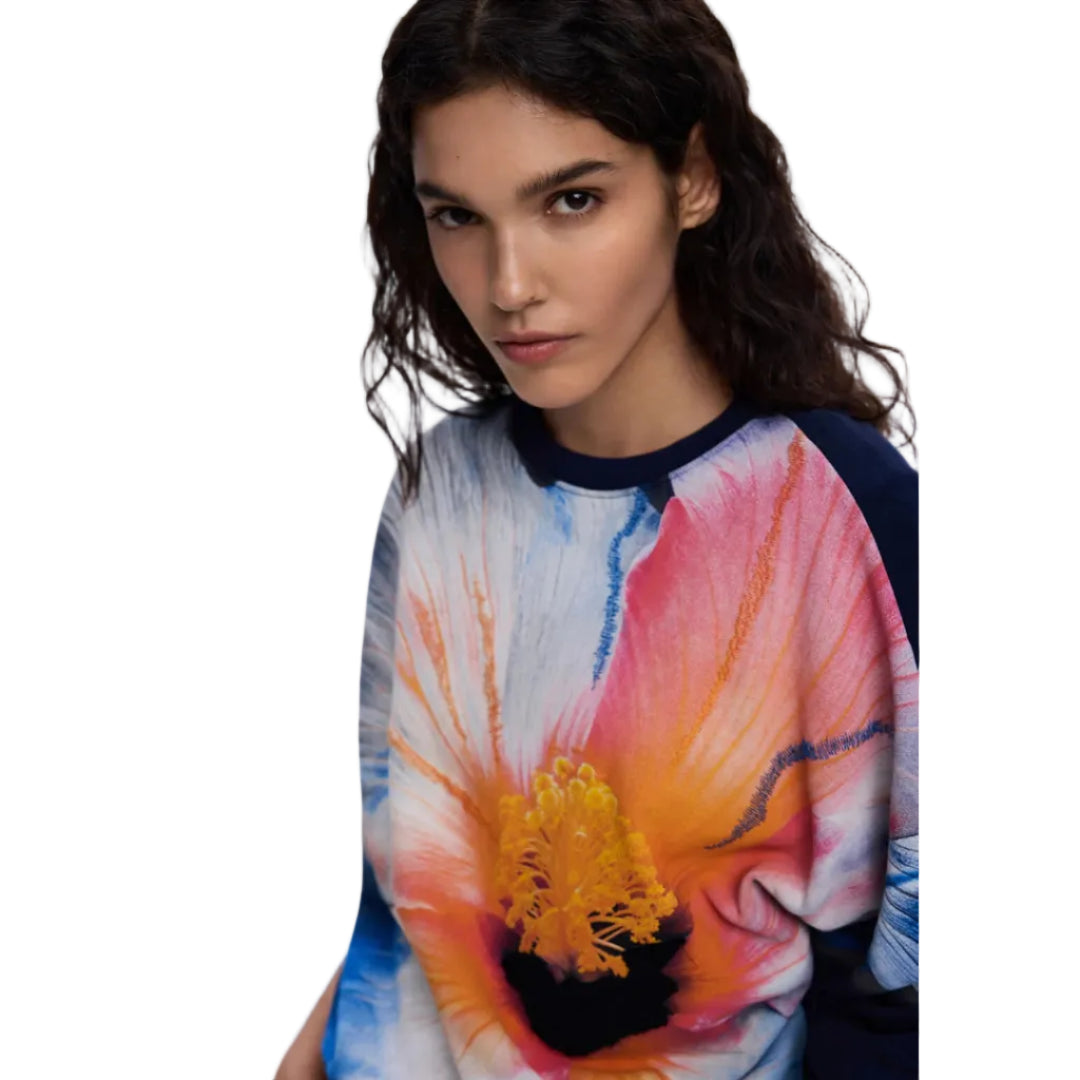 Big Flower Sweatshirt