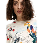 Collage Print Sweater