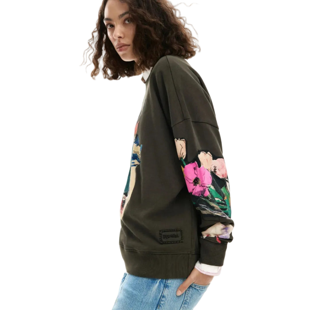 Collage Print Sweatshirt