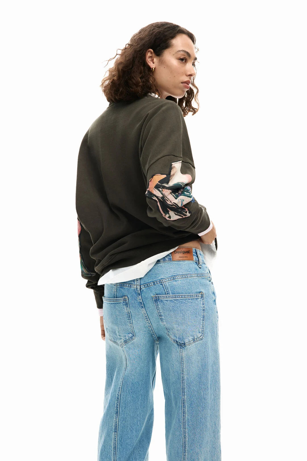 Collage Print Sweatshirt