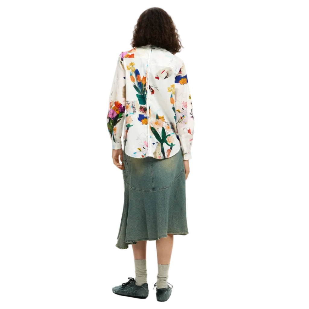 Collage Print L/S Shirt