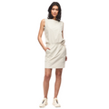 Womens performance dress with adjustable drawstring waist