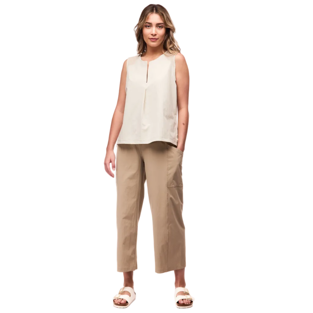 Indyeva Pierna II pant womens cropped wide leg pants