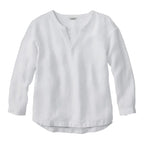 Linen Splitneck Shirt