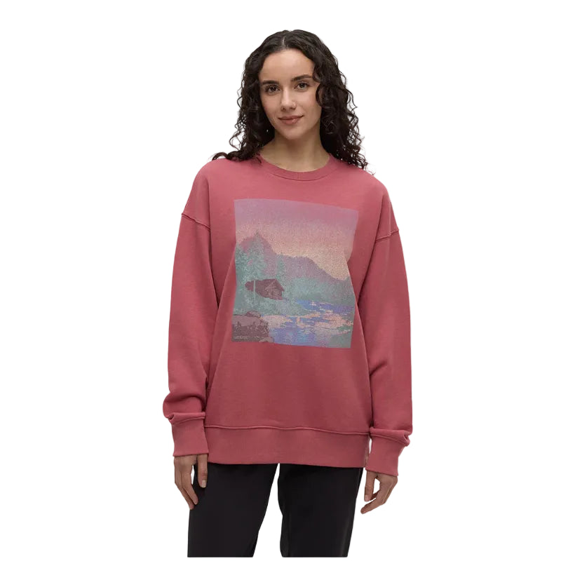 Washed Lakeshore Relaxed Crew Sweatshirt