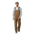 Front view of Simms Men’s Challenger Fishing Bib in Jasper waterproof fishing bibs