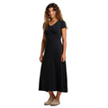 Toad and Co Rose midi dress short sleeve v neck