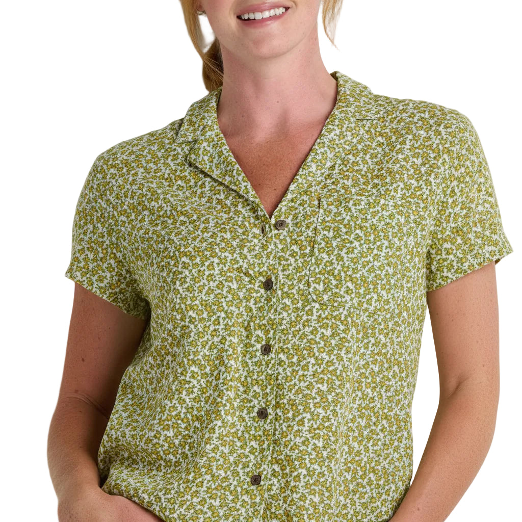 Lightweight button up shirt for warm weather