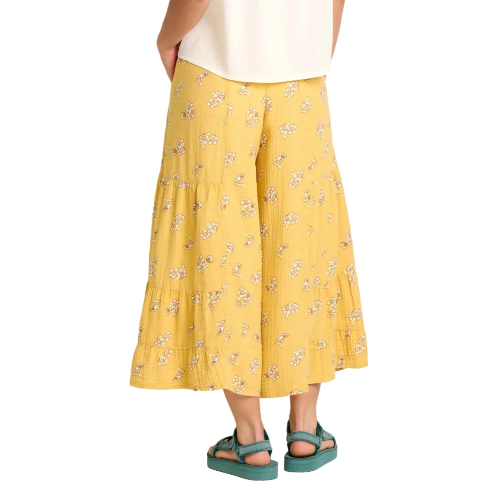 Tate palazzo pant in toucan print pattern