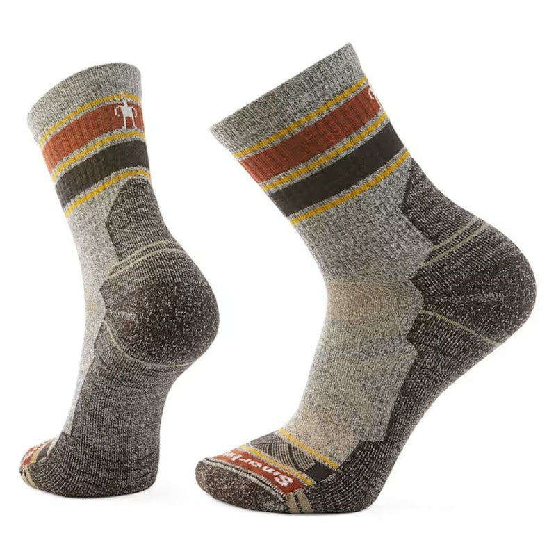 Smartwool Hike Striped Mid Crew Socks