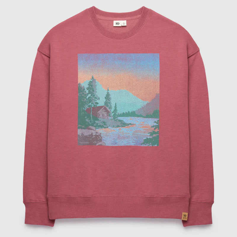 Washed Lakeshore Relaxed Crew Sweatshirt