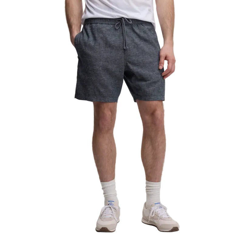tentree Hemp Joshua short mens midnight blue heather