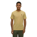 tentree Sasquatch t shirt dusk yellow heather fishing graphic