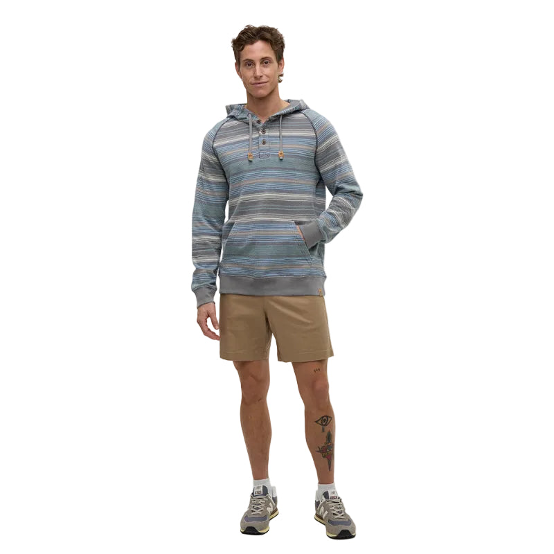 Organic cotton fleece hoodie for cool evenings
