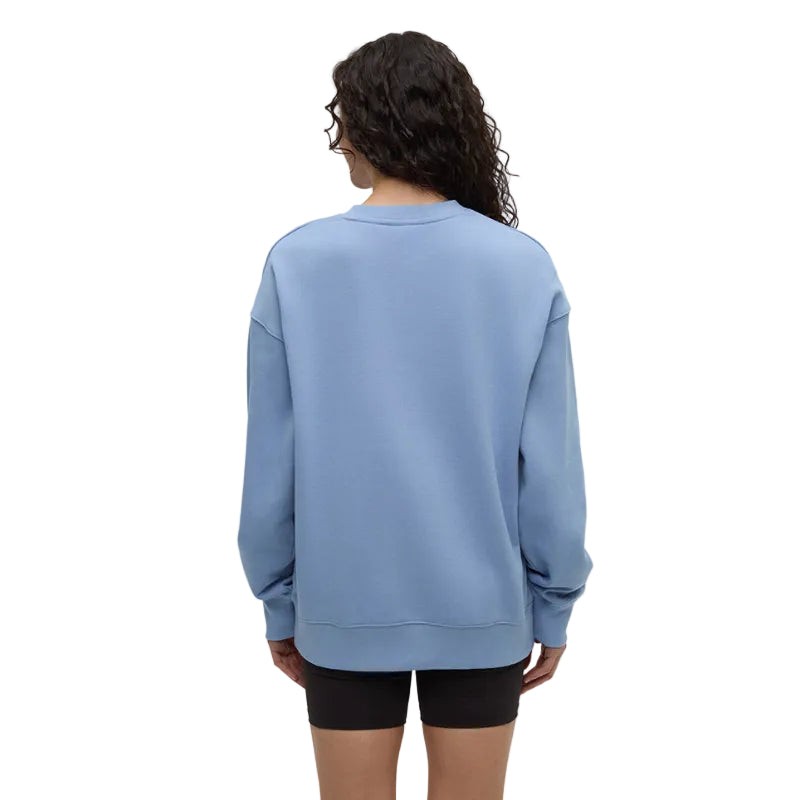 Lakeside blue sweatshirt with reed yellow graphic