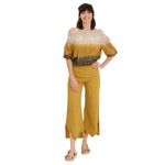 XCVI Women’s Jolia Gauze Off-Shoulder Billow Sleeve Top