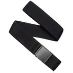 Arcade Atlas Slim Stretch Belt in Black with low-profile buckle