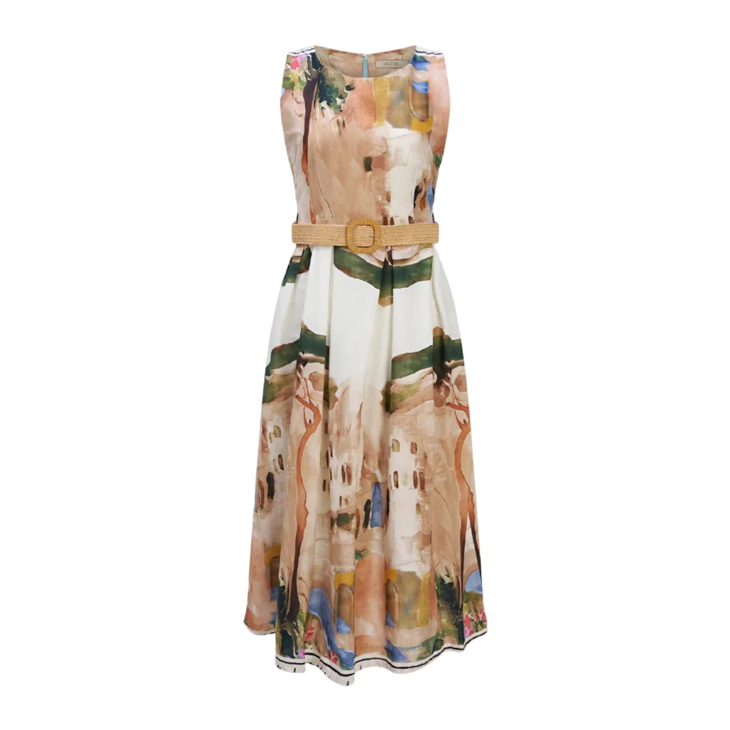 Astrid Ferragamo Woven Dress front view